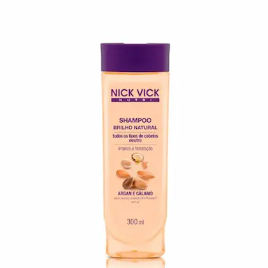 Shampoo Nick & Vick Nutri Brilho Natural