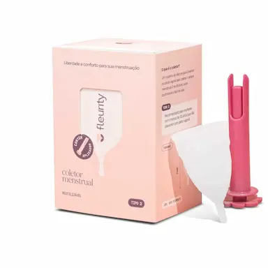 Coletor Menstrual Fleurity Tipo 2 Sem Pigmento com 1 unidade