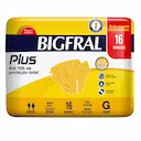 Fralda Adulto BigfFral Plus G 16 unidades