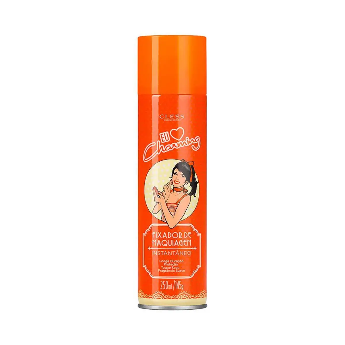 Spray Fixador de Maquiagem Charming com 250ml