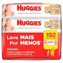 Lenço Umedecido Huggies Puro e Natural 192 Unidades
