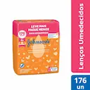 Lenço Umedecido Johnson's Limpeza e Suavidade Kit 4 pacotes com 44 unidades cada