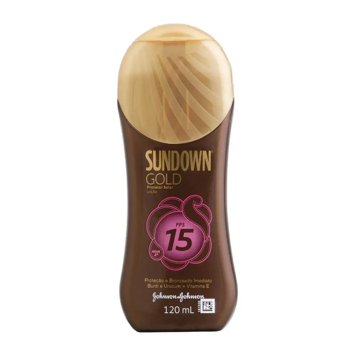 Protetor Solar Sundown Gold FPS 15 Loção com 120ml