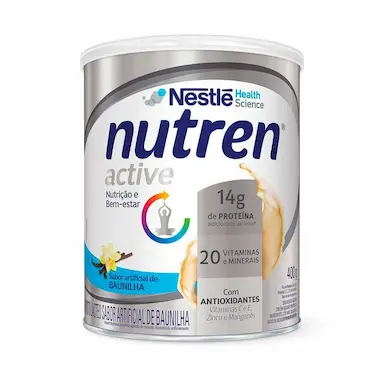 Suplemento Alimentar Nutren Active Nestlé Baunilha com 400g