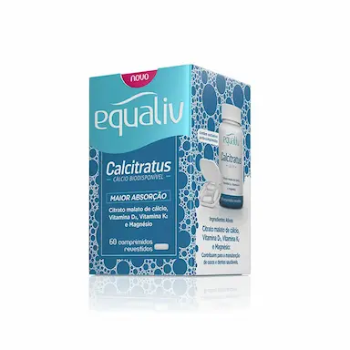 Equaliv Calcitratus com 60 comprimidos revestidos