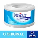 Fita Micropore Nexcare Original Branca com 1 rolo de 25mmx4,5m