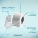 Fita Micropore Nexcare Original Branca com 1 rolo de 25mmx4,5m