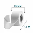 Fita Micropore Nexcare Original Branca com 1 rolo de 25mmx4,5m