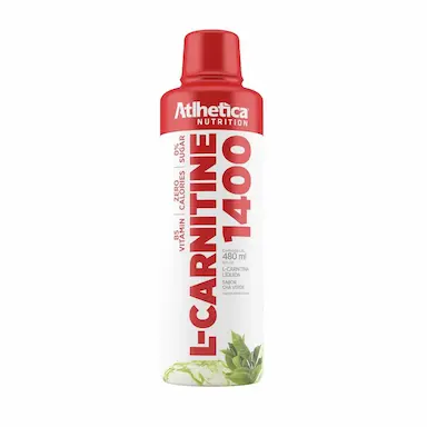 L-Carnitina Líquida Atlhetica Nutrition L-Carnitine 1400 Chá Verde 480ml
