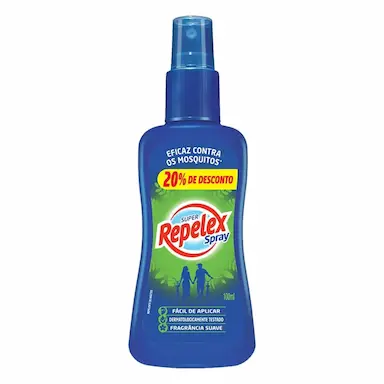 Repelente Repelex Super Spray 100ml com 20% de desconto