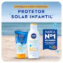 Protetor Solar Corporal Infantil Nivea Sun Kids Brincando na Água FPS 60 com 150ml