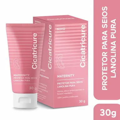 Cicatricure Maternity Creme Protetor para Seios Lanolina com 30g