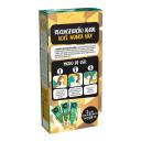 Kit Ampola Capilar Salon Line Meu Liso Reconstrução Completa Sem Sal com 3 sachês de 15ml cada