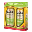 Kit Niely Gold Hidratação Água de Coco Shampoo com 300ml + Condicionador com 200ml