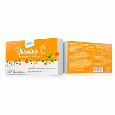 Equaliv Vitamina C 500mg com 30 comprimidos