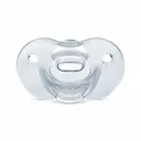 Chupeta de Silicone Lillo Soft Calming Tamanho 1 Transparente com 1 unidade