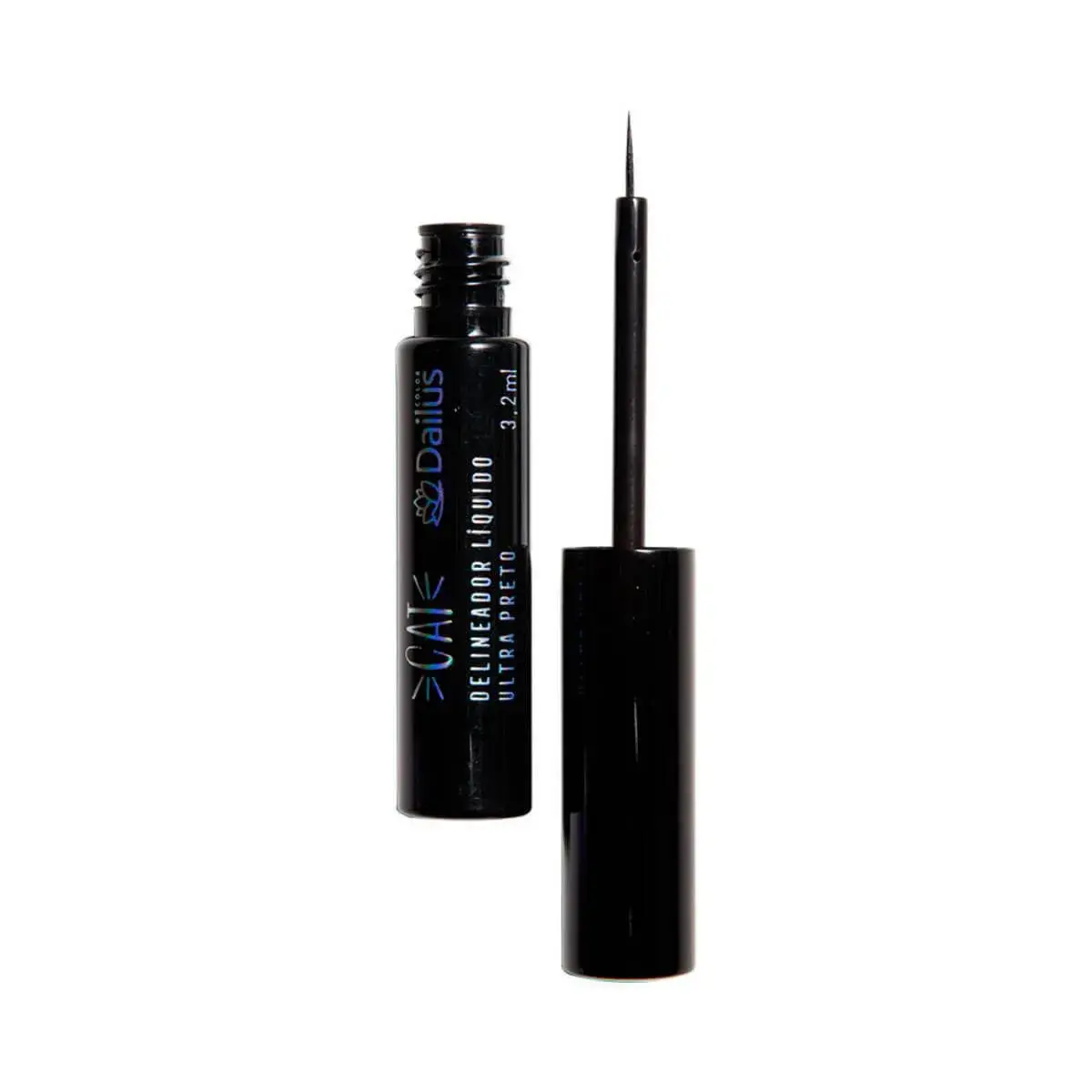 Delineador Dailus Cat Preto com 7ml