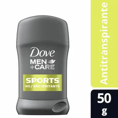 Desodorante Antitranspirante Dove Men +Care Stick Sports com 50mg