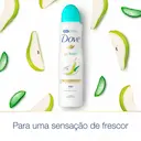 Desodorante Dove Go Fresh Pera e Aloe Vera Aerossol Antitranspirante com 150ml