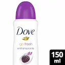 Desodorante Dove Go Fresh Amora e Flor de Lótus Aerossol Antitranspirante com 150ml