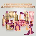 Creme para Pentear Cachos Pantene Pro-V Frizz Control Unidas pelos cachos com 225ml