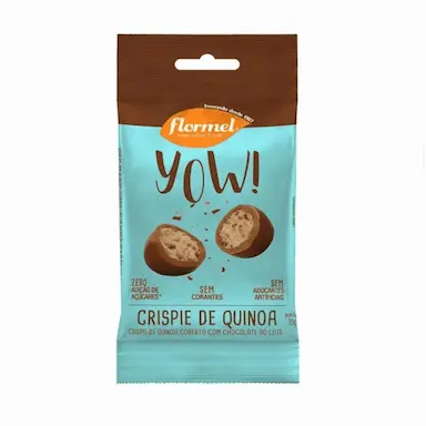 Crispie de Quinoa Yow! Flormel com 35g