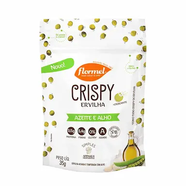 Crispy de Ervilha, Azeite e Alho Flormel com 35g