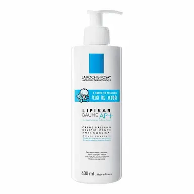 Creme Bálsamo La Roche Posay Baby Lipkar Baume AP+ com 400ml