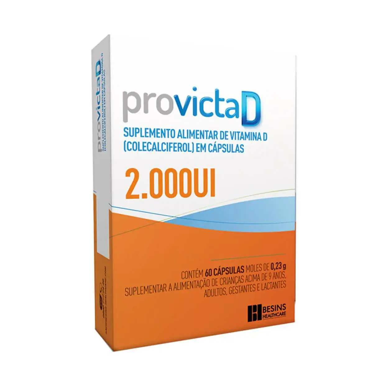 Provicta D 2.000UI com 60 Capsulas