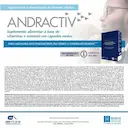 Suplemento Alimentar Andractiv Besins Healthcare com 30 cápsulas
