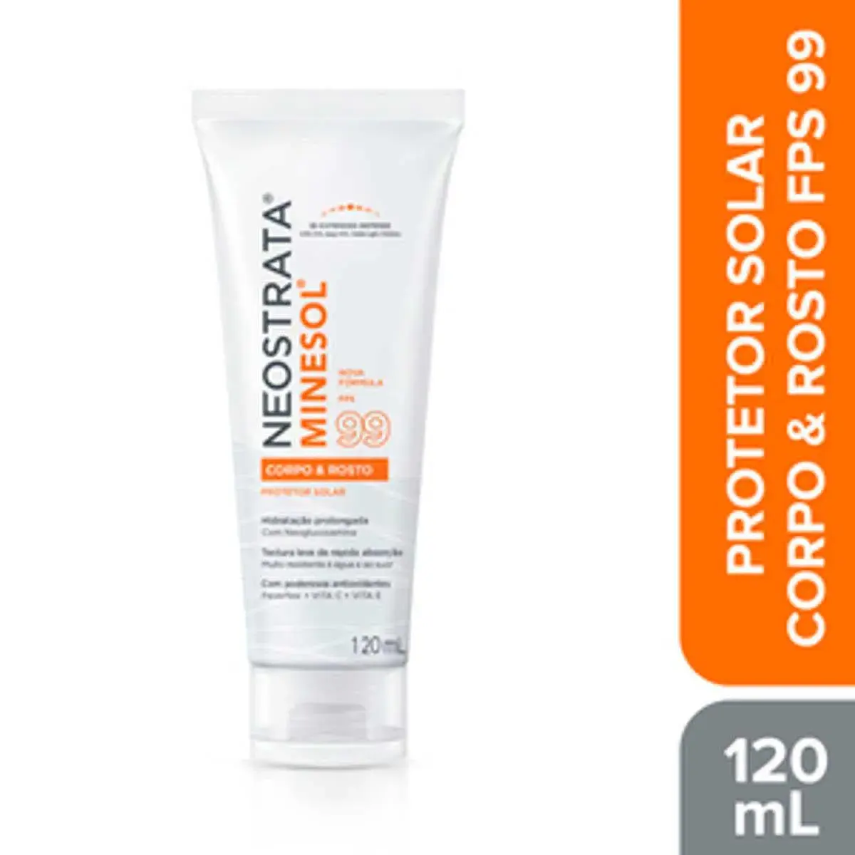 Protetor Solar Neostrata Minesol Corpo & Rosto FPS99 com 120ml