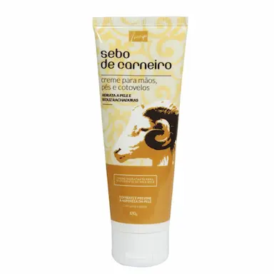 Creme Hidratante para Mãos e Pés Sebo de Carneiro com 120g