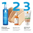 Protetor Solar Facial com Cor La Roche-Posay Anthelios Airlicium Antioleosidade Pele Clara FPS 70 40g