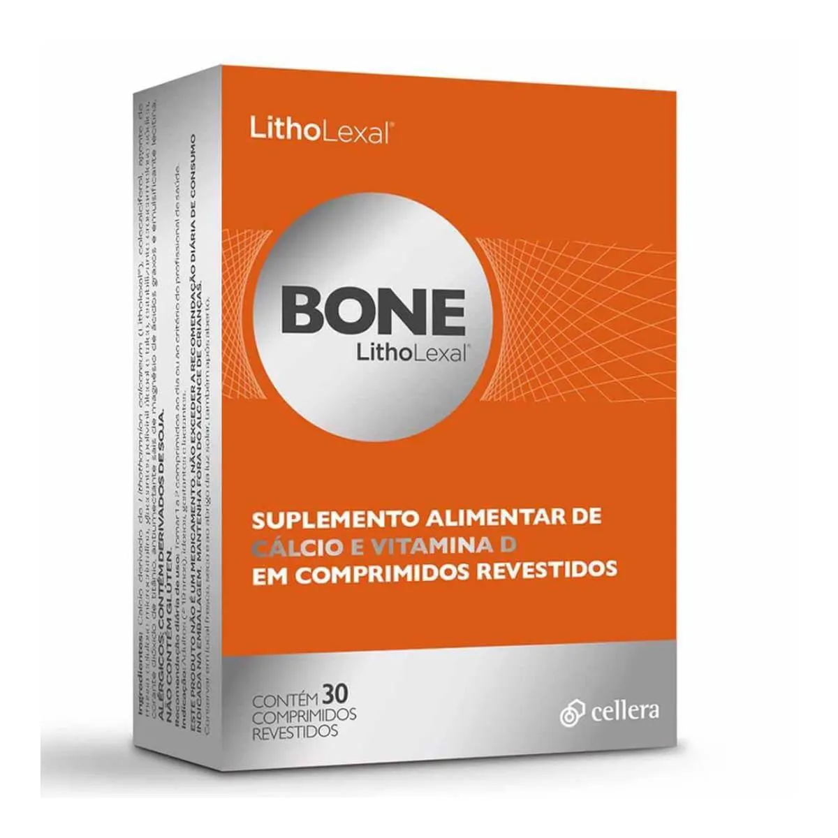 Suplemento Alimentar Bone LithoLexal com 30 comprimidos