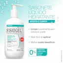 Sabonete Líquido Corporal Fisiogel Terapia de Hidratação Diária com 400ml
