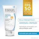 Loção Hidratante Facial Fisiogel FPS 50 Terapia de Hidratação Diária com 160ml