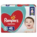 Fralda Pampers Supersec G - 46 Unidades