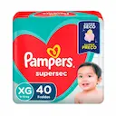 Fralda Pampers Supersec Hiper XG - 40 Unidades