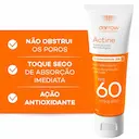 Protetor Solar Facial Sem Cor Actine FPS 60 com 40g
