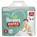 Fralda Pampers Pants Ajuste Total G - 72 Unidades
