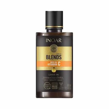 Leave-In Inoar Blends Vitamina C Anti-frizz e Finalizador com 300ml