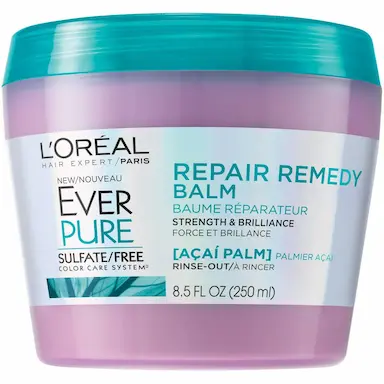 Máscara Capilar Reparadora Ever Pure Repair Remedy Balm L’Oréal com 250ml
