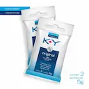 Gel Lubrificante Íntimo K-Y Original com 3 unidades de 5g cada
