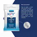 Gel Lubrificante Íntimo K-Y Original com 3 unidades de 5g cada