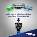 Barbeador Gillette Mach3 Acqua Grip 1 aparelho + 2 cargas