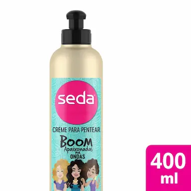 Creme para Pentear Seda Boom Apaixonadas por Ondas com 400ml