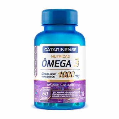 Ômega 3 1000mg Catarinense com 60 cápsulas