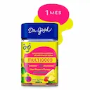 Suplemento Alimentar Dr. Good Multigood Abacaxi e Morango com 30 gomas