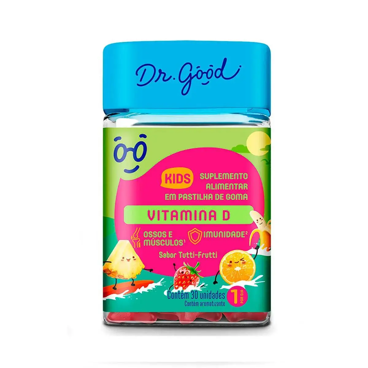 Suplemento Alimentar Dr. Good Vitamina D Kids com 30 Gomas