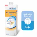 Nutri Enteral Soya Fiber Soja Sabor Baunilha com 1 litro